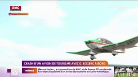 Crash d'un avion de tourisme avec Gérard Leclerc à bord 