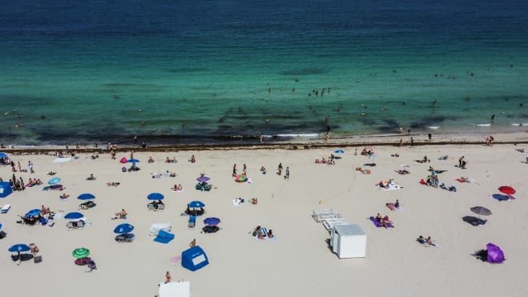 La jeune fille a découvert une bouteille à la mer sur une plage de Floride. (Photo d'illustration)
