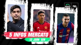Fonseca, Varane, Morata... Les 5 infos mercato du 13 juin à la mi-journée