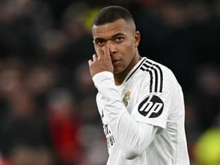 Kylian Mbappé lors du match de Ligue des champions entre Liverpool et le Real Madrid - le 27/11/2024