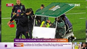 Très grave blessure pour Neymar avec le Brésil