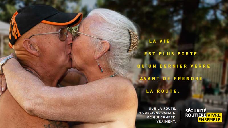 La campagne de la sécurité routière affiche un message de prévention tout en rappelant les bonnes raisons de vivre.