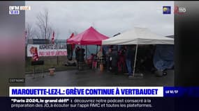 Retraites: la grève continue chez Verbaudet à Marquette-Lez-Lille