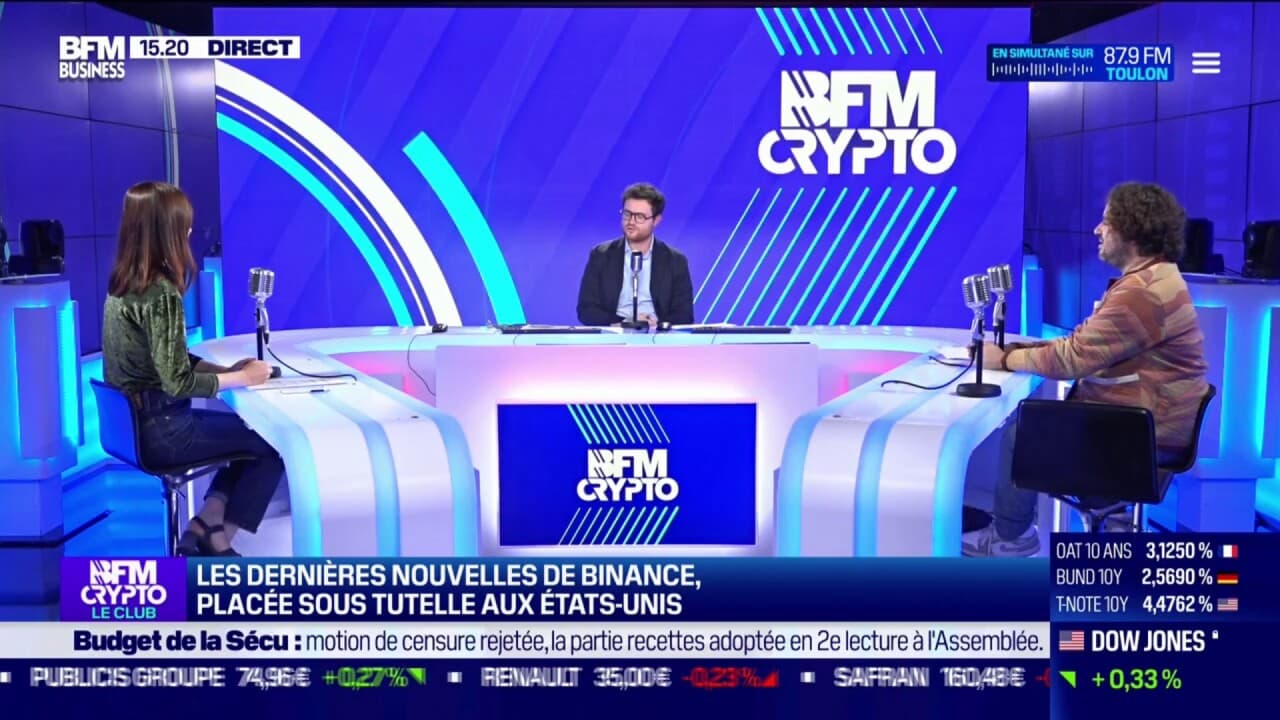 Les dernières nouvelles de Binance, placée sous tutelle aux Etats-Unis