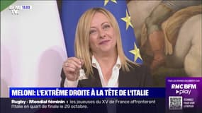 Giorgia Meloni, première femme chef de gouvernement en Italie, a pris ses fonctions