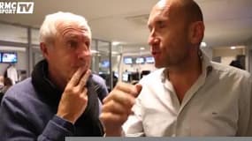 Le débrief de Luis avec Gilbert Brisbois