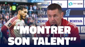 Le Havre 0-4 Lyon : "Il a la volonté de montrer tout son talent" Sage revient sur le bon match de Cherki
