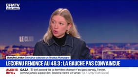 Sébastien Lecornu renonce à gouverner avec le 49.3: pour Blanche Léridon, (Institut Montaigne), "cette décision est symbolique" 