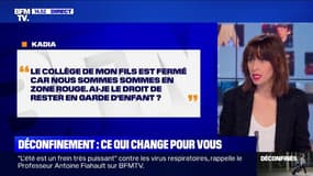 Le collège de mon fils est fermé, puis-je rester en garde d'enfant? BFMTV répond à vos questions