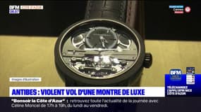 Antibes: violent vol d'une montre de luxe