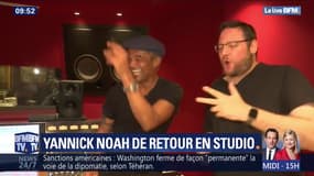 Yannick Noah de retour en studio 