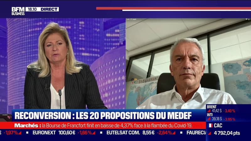 Pour Patrick Martin, président délégué du Medef, "un retour en arrière n'est plus possible"