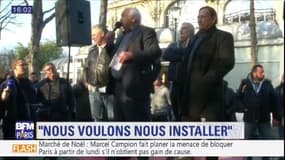 Marché de Noël des Champs-Elysées: Campion fait planer la menace de bloquer Paris 