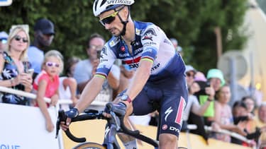 Julian Alaphilippe lors de la 15e étape du Tour de France 2023.