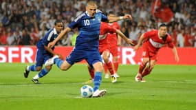 Karim Benzema et les Bleus avaient battu la Turquie en 2009