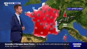 Les températures restent très élevées dans le sud-est de la France ce lundi