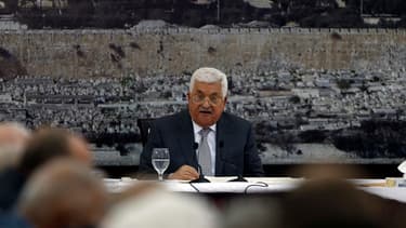 Mahmoud Abbas, président palestinien.