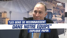 OM-Annecy : "Les gens se reconnaissent dans notre équipe", Papin explique le succès populaire au Vélodrome