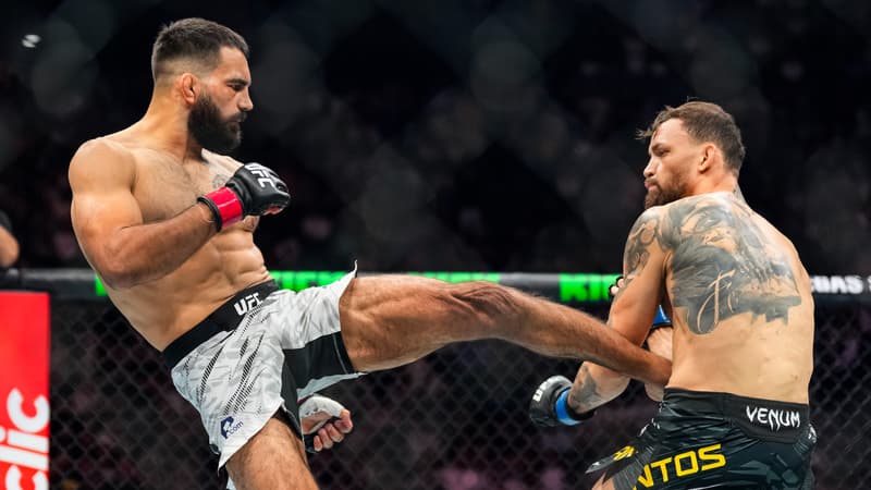 "C'est un très bel objectif aussi": Benoît Saint Denis garde la ceinture BMF de l'UFC dans...