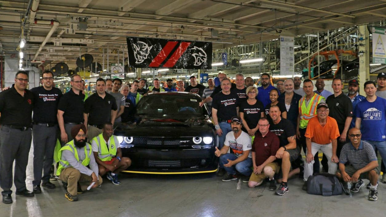 A l'usine, la dernière Demon s'était fait de nombreux amis. A l'usine, la dernière Demon s'était fait de nombreux amis.