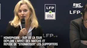 Homophobie : Boy de la Tour déplore l'arrêt des matchs et refuse de "stigmatiser" les supporters