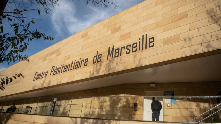 La prison des baumettes à Marseille, le 27 octobre 2018
