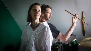 Yelle et Grand Marnier à Plerin, en 2020