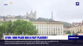 Lyon: une pluie qui a fait plaisir après les fortes chaleurs