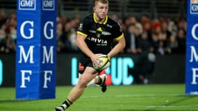 Le talonneur du Stade rochelais, Pierre Bourgarit, lors d'un match du Top 14 contre l'Union Bordeaux-Bègles au stade Marcel-Deflandre de La Rochelle, le 5 novembre 2021