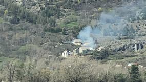 Un incendie à Saint Crépin en avril 2023