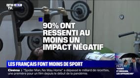 Les Français concèdent avoir fait moins de sport en 2021