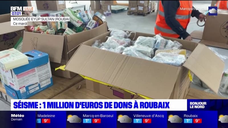 Roubaix: plus d'un million d'euros ont été récoltés pour les victimes des séismes en Turquie
