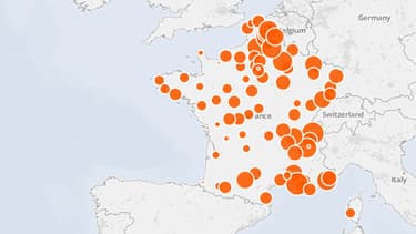 La France ne se classe pas en haut du tableau, mais une seule ville se situe sous le seuil recommandé de l'OMS.