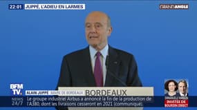 Juppé, l’adieu en larmes