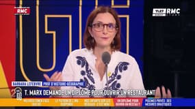 Thierry Marx propose un diplôme pour pouvoir ouvrir un restaurant : "Monsieur Marx doit être conscient qu'il y a trop de restaurants en France", dit Barbara Lefebvre, enseignante 
