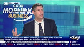 Frédéric Guyonnet, Président national du SNB/CFE-CGC (Syndicat National de la Banque): "Je pense qu'il y a une place pour la banque de réseau (à l'avenir). On le voit avec les banques mutualistes, cela fonctionne"