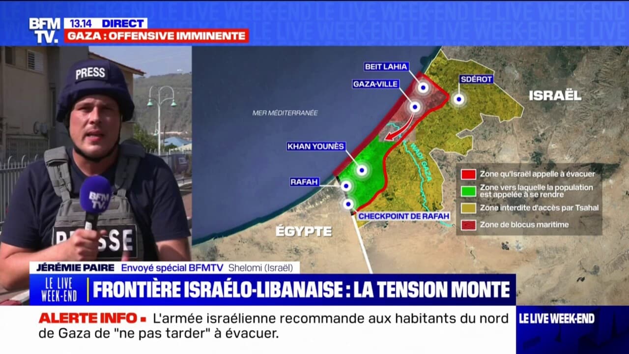 Israël la tension monte à la frontière avec le Liban