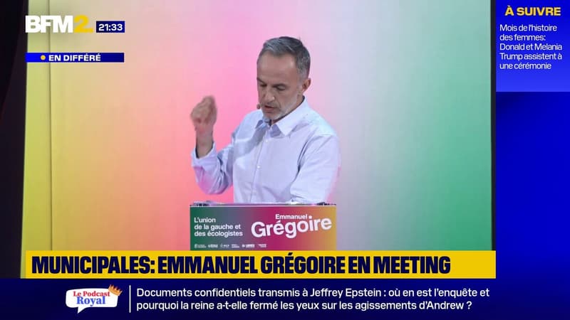 Municipales: Emmanuel Grégoire estime que si Rachida Dati refuse de débattre "c'est parce qu'elle a peur du vote"