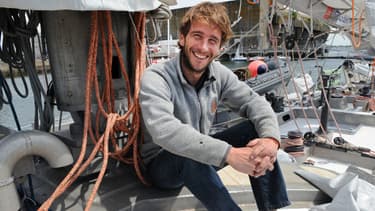 Le capitaine au long cours du voilier Tara, Loïc Valette, rêve de voir son "premier iceberg".