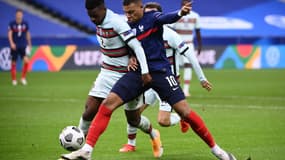 Mbappé face au Portugal