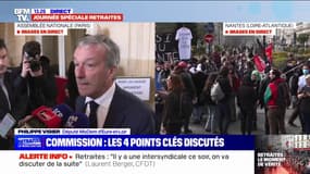 Retraites: "Tous ceux qui ont démarré avant 21 ans feront 43 annuités" affirme Philippe Vigier, député MoDem