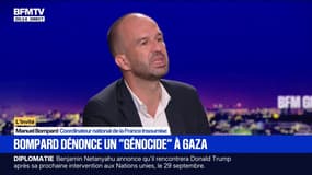 Offensive israélienne à Gaza: "Je suis indigné, bouleversé par ce qu'il se passe", indique Manuel Bompard, coordinateur national de LFI