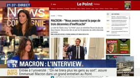 Interview d'Emmanuel Macron: "Le président redonne le cap global", Marlène Schiappa