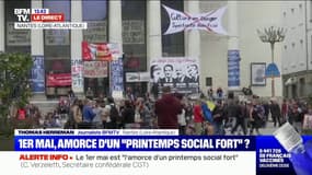 1er mai: une manifestation qui s'est déroulée dans le calme à Nantes