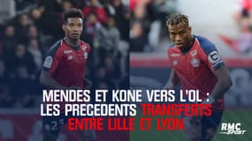 Thiago Mendes et Youssouf Koné vers l'OL, les précédents transferts entre Lille et Lyon
