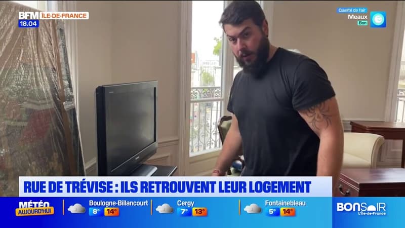 Rue de Trévise : les riverains retrouvent leur logement