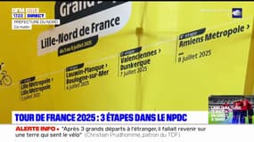 Hauts-de-France: trois étapes du Tour de France dans la région en 2025