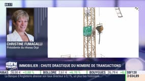 Christine Fumagalli et Jean-François Humbert (Orpi et Conseil supérieur du notariat): Immobilier, chute drastique du nombre de transactions - 20/03