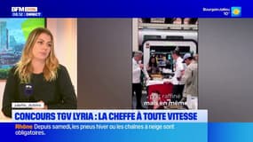 Le plat de cette cheffe lyonnaise sera au menu des TGV entre la France et la Suisse pendant 6 mois