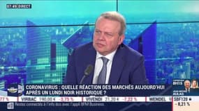 Jean-Pierre Petit (Cahiers Verts de l'Economie) : Quelle réaction des marchés aujourd'hui après un lundi noir historique ? - 10/03